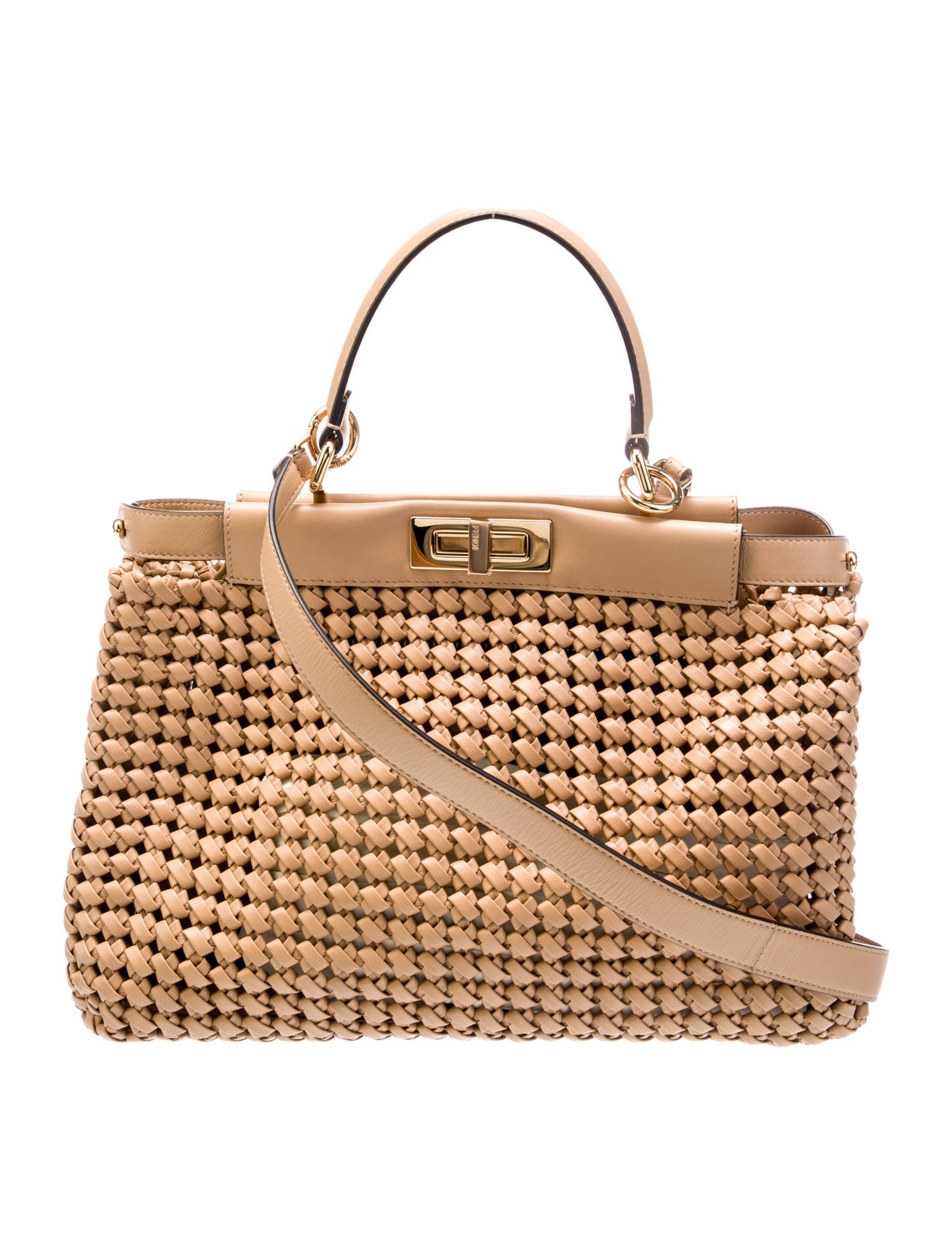 Fendi Leather Peekaboo