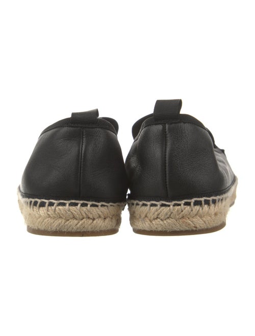 Fendi Monsters Motif Leather Espadrilles