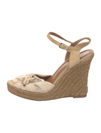 Fendi Suede Espadrilles