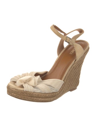 Fendi Suede Espadrilles