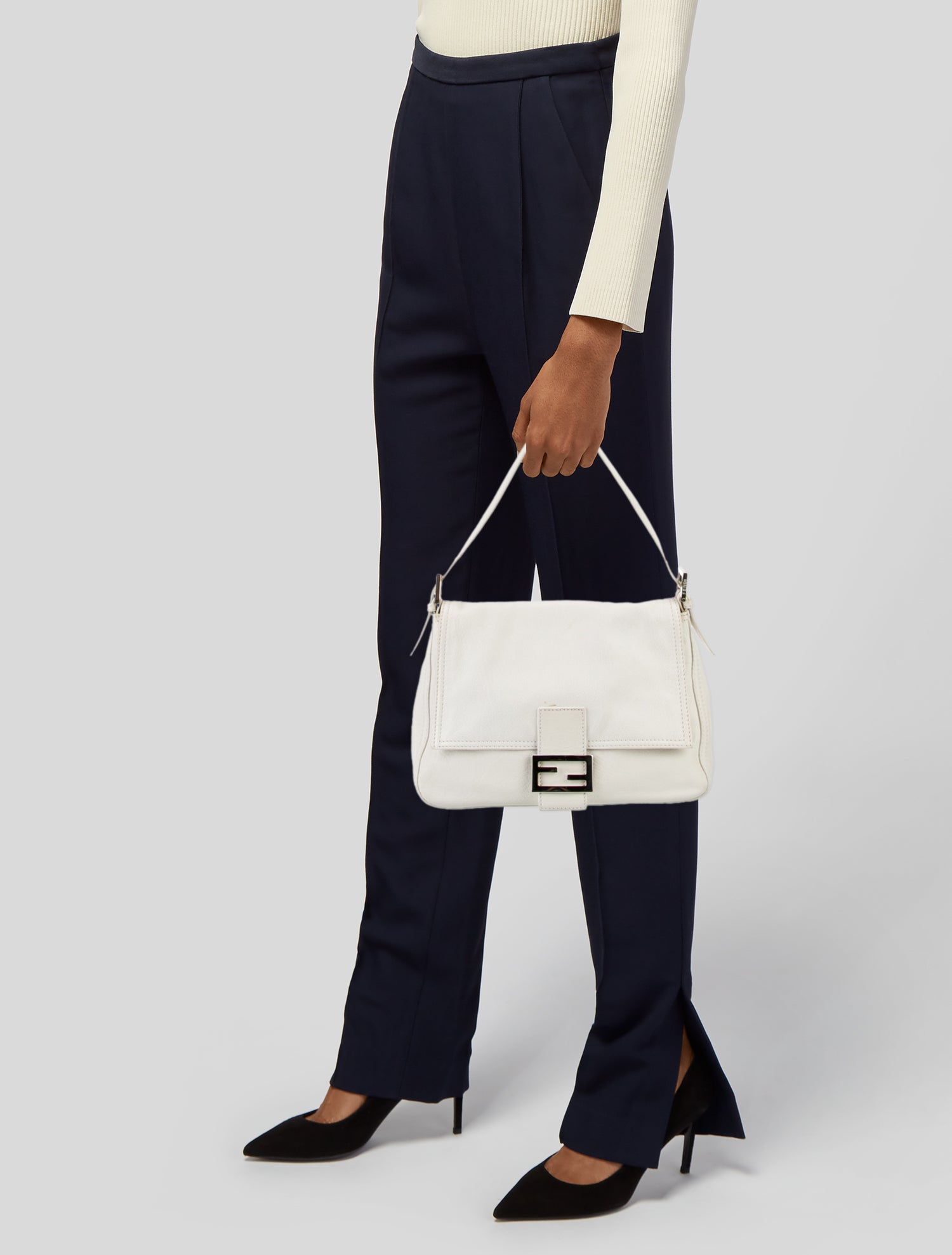 Fendi Leather Shoulder Bag