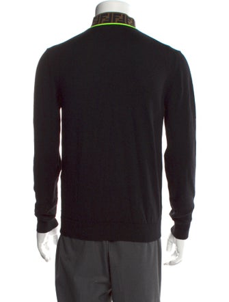 Fendi Zucca FF Logo Wool Pullover