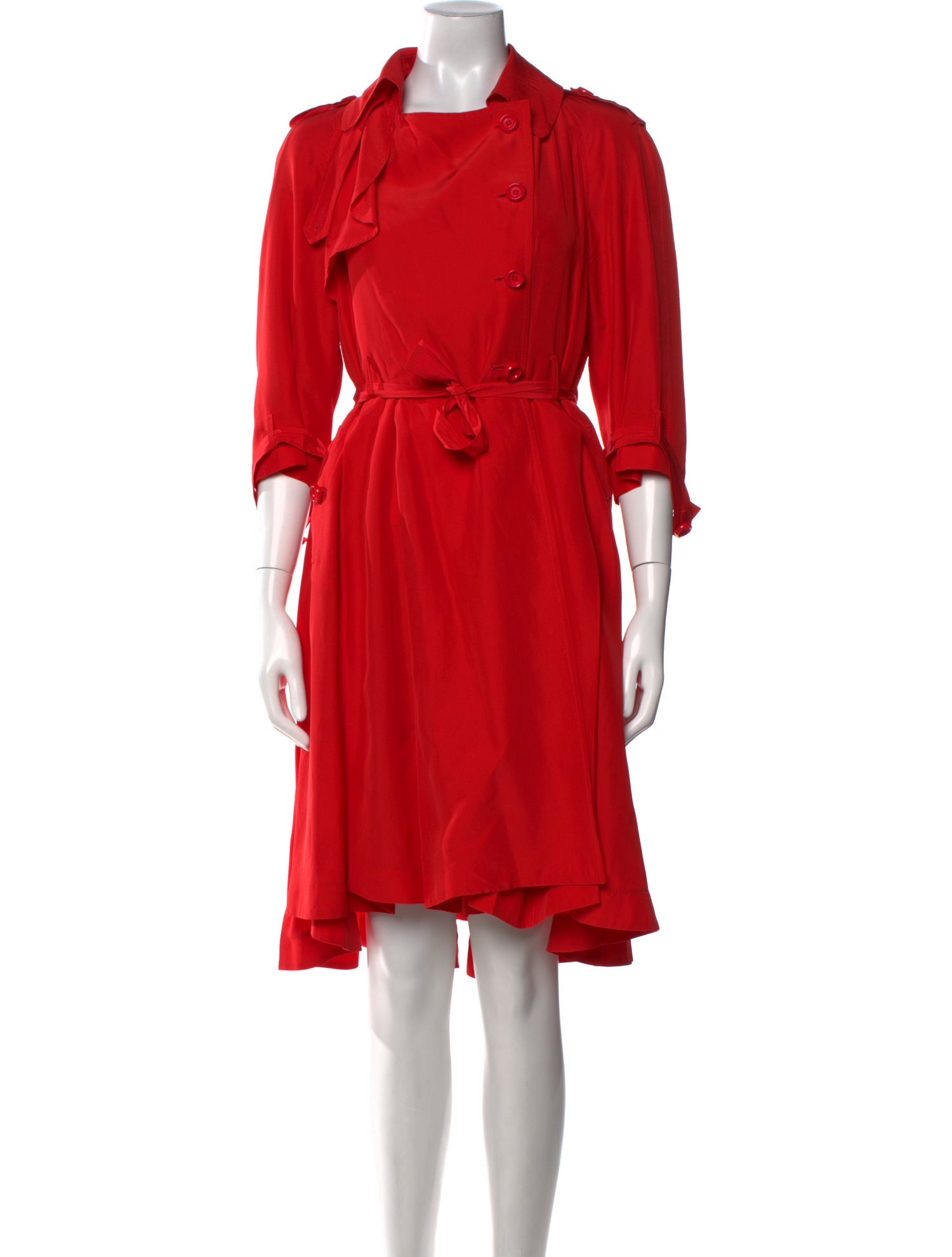 Fendi Silk Knee-Length Dress