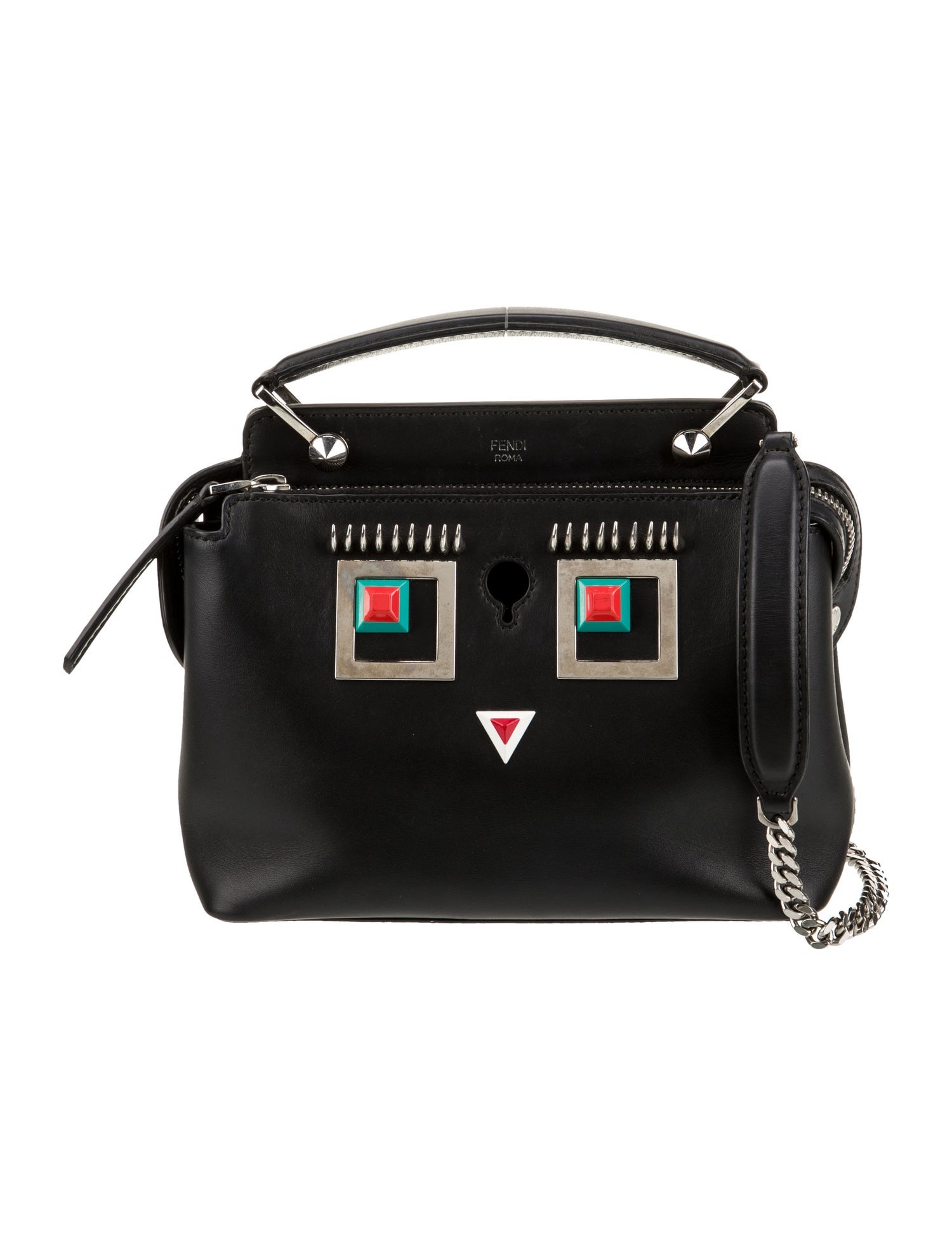Fendi Rainbow Studs Dotcom Small