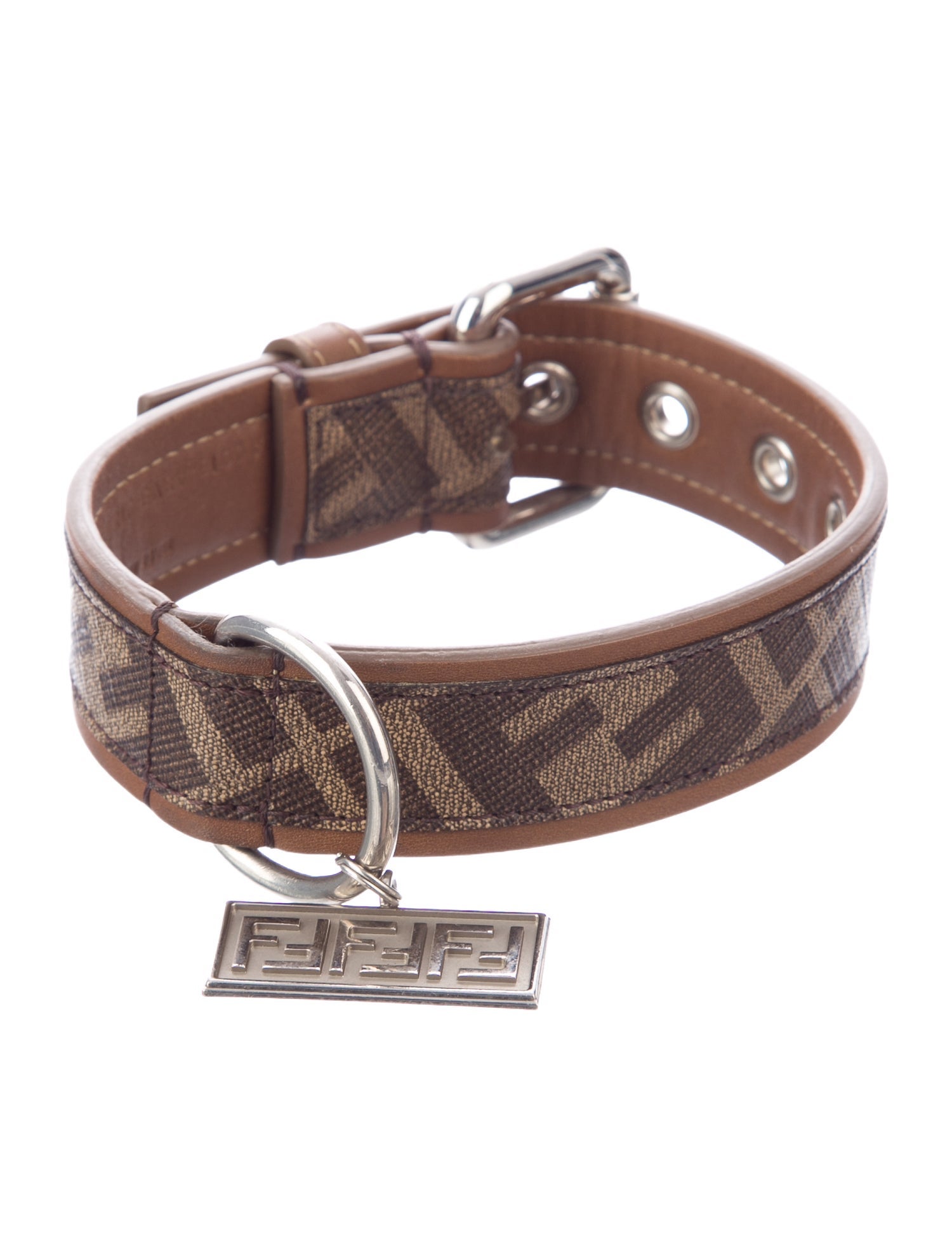 Fendi Zucca FF Pet Collar
