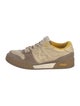 Fendi Leather Colorblock Pattern Sneakers