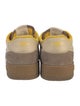 Fendi Leather Colorblock Pattern Sneakers