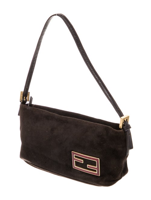 Fendi Suede Baguette