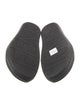 Fendi Zucca FF Logo Leather Slides