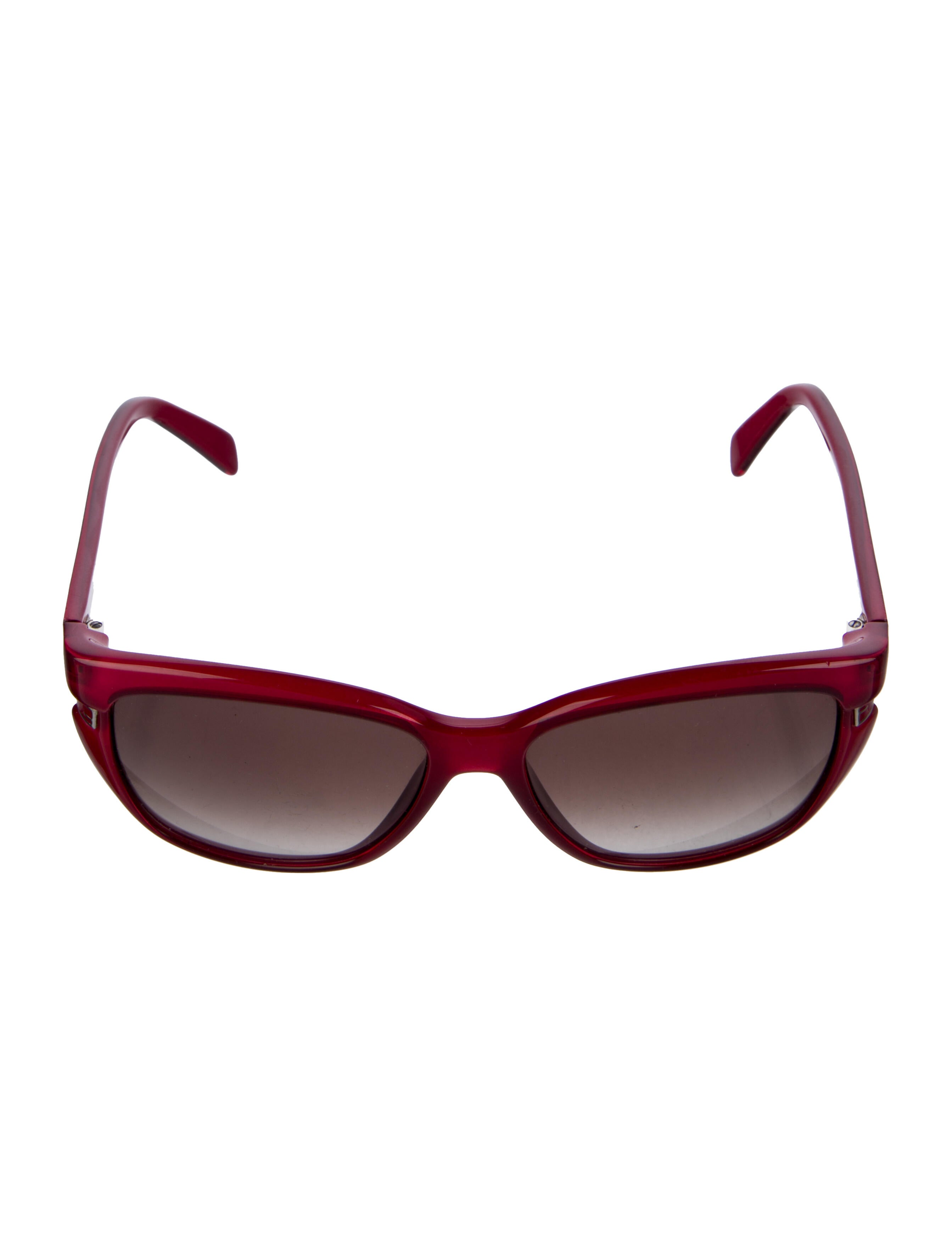 Fendi Zucca FF Logo Cat-Eye Sunglasses