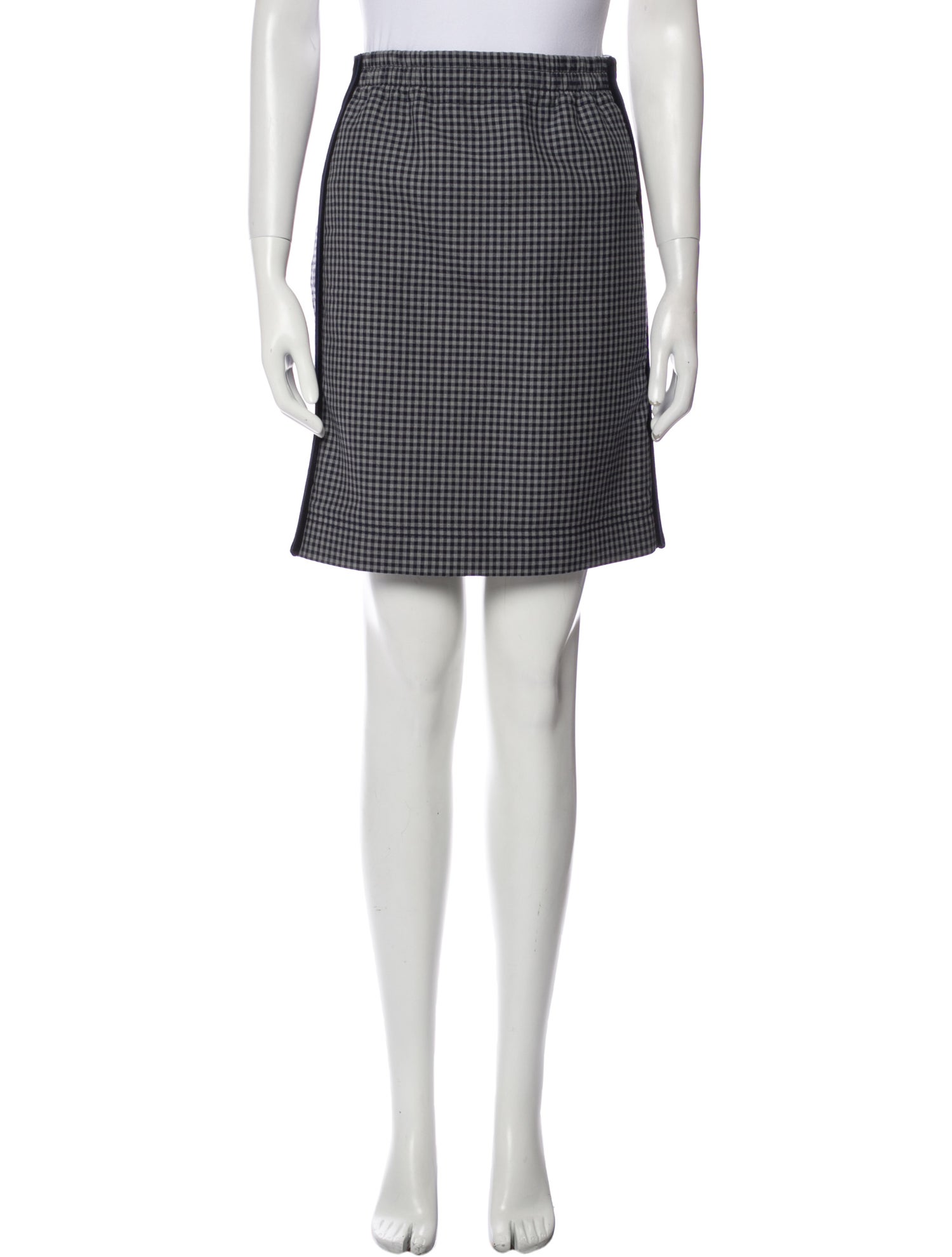 Fendi Virgin Wool Knee-Length Skirt