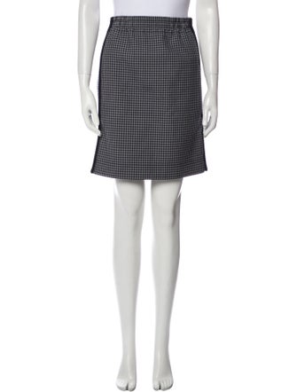 Fendi Virgin Wool Knee-Length Skirt