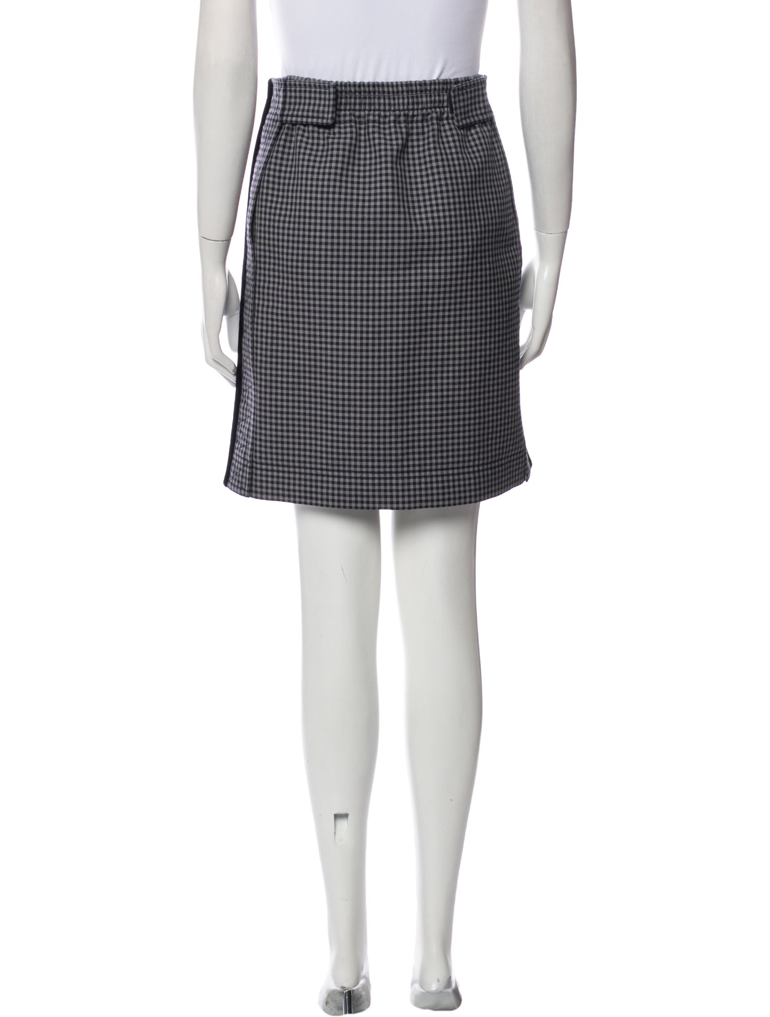 Fendi Virgin Wool Knee-Length Skirt