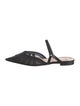 Fendi Mesh Embroidered Accent Mules