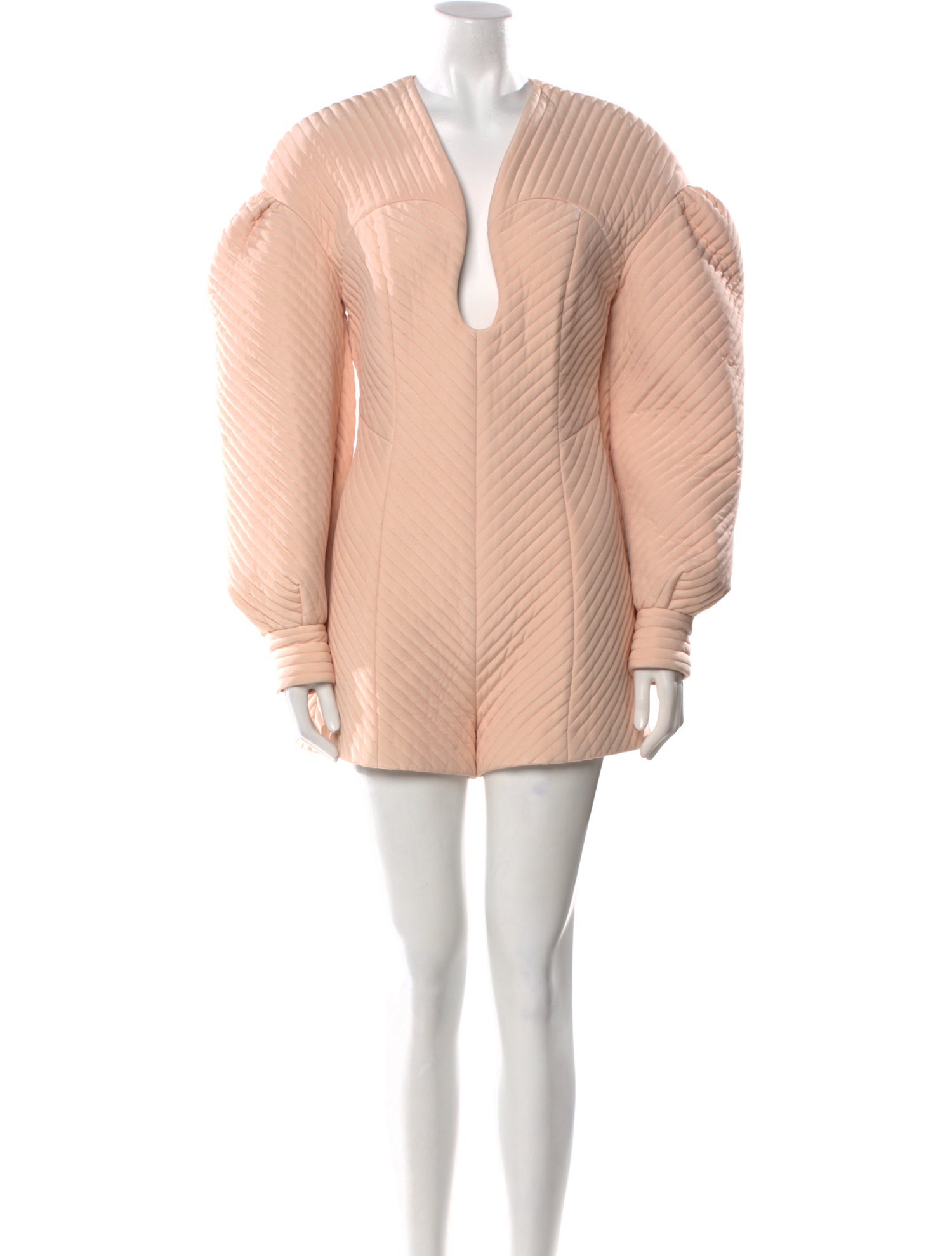 Fendi Silk V-Neck Romper