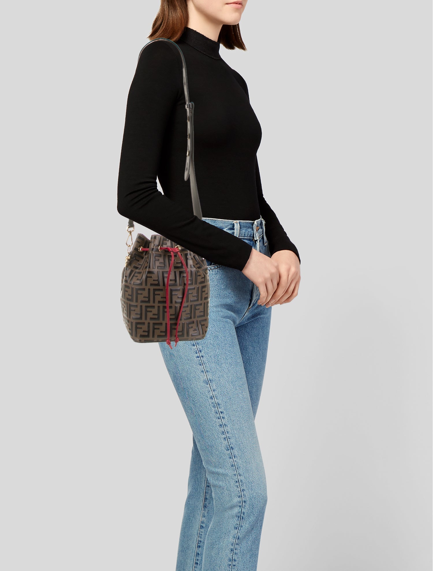 Fendi Leather Mon Tresor Small