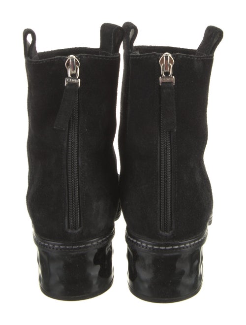 Fendi Suede Combat Boots