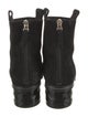 Fendi Suede Combat Boots
