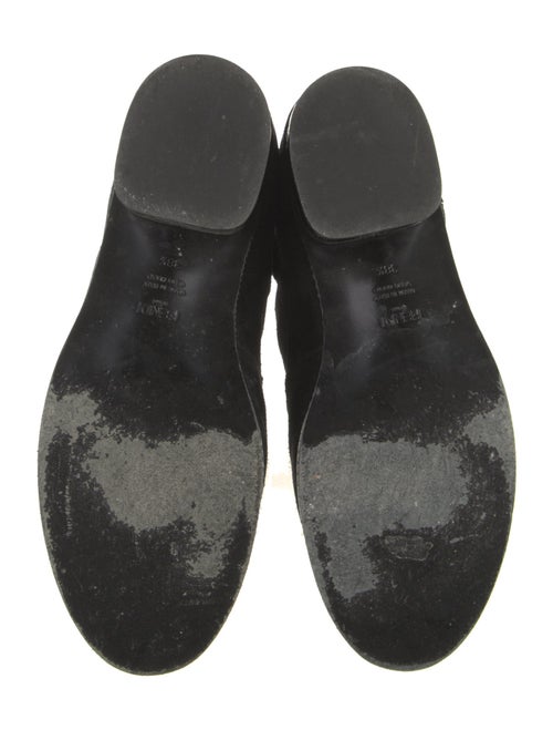 Fendi Suede Combat Boots