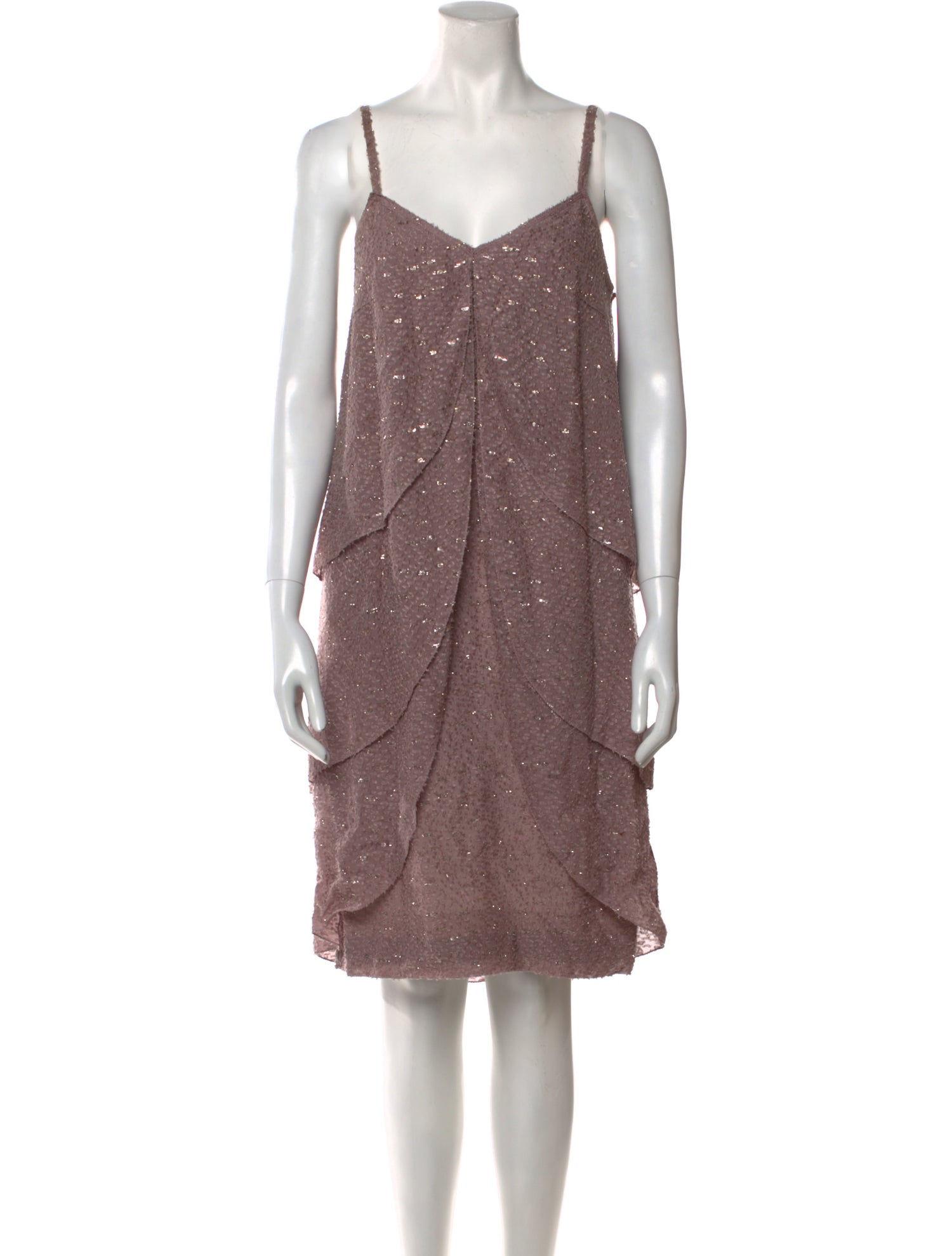 Fendi Silk Knee-Length Dress
