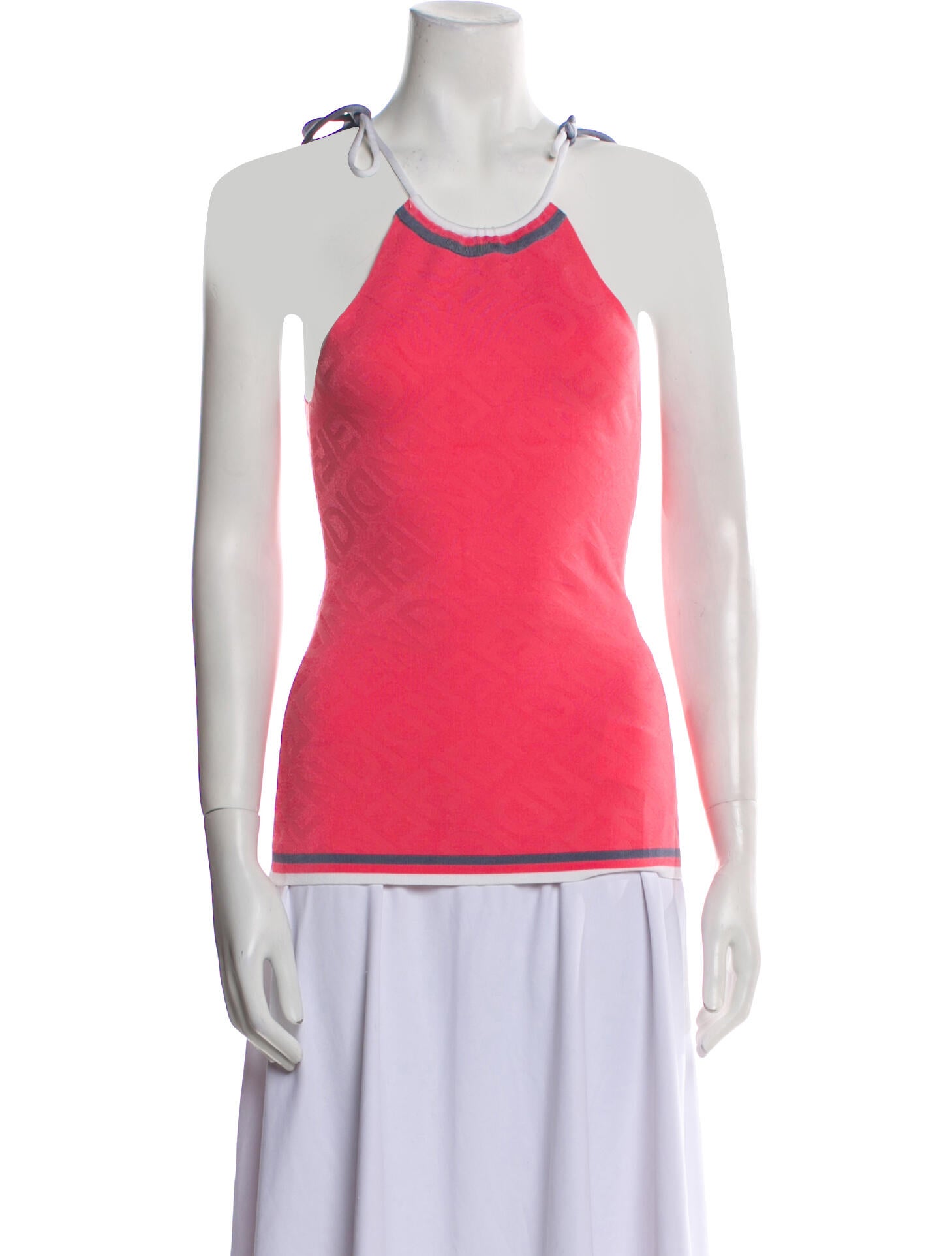 Fendi Halterneck Sleeveless Top w/ Tags