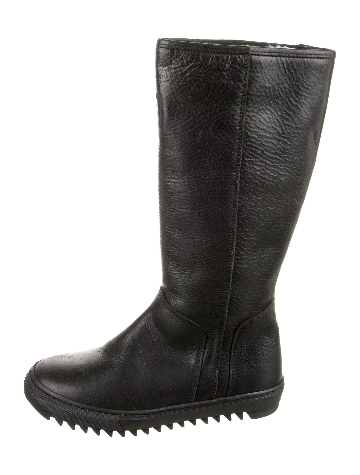 Fendi Leather High Top Boots