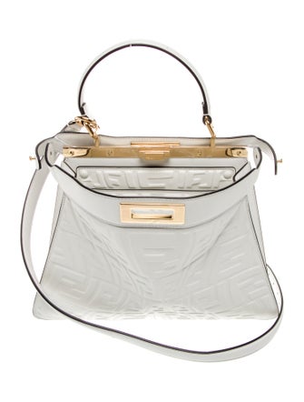 Fendi Leather Peekaboo Medium