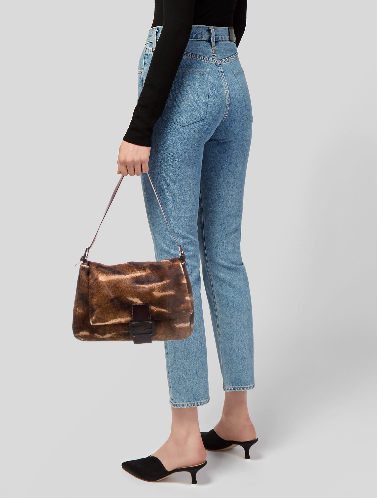 Fendi Ponyhair Shoulder Bag