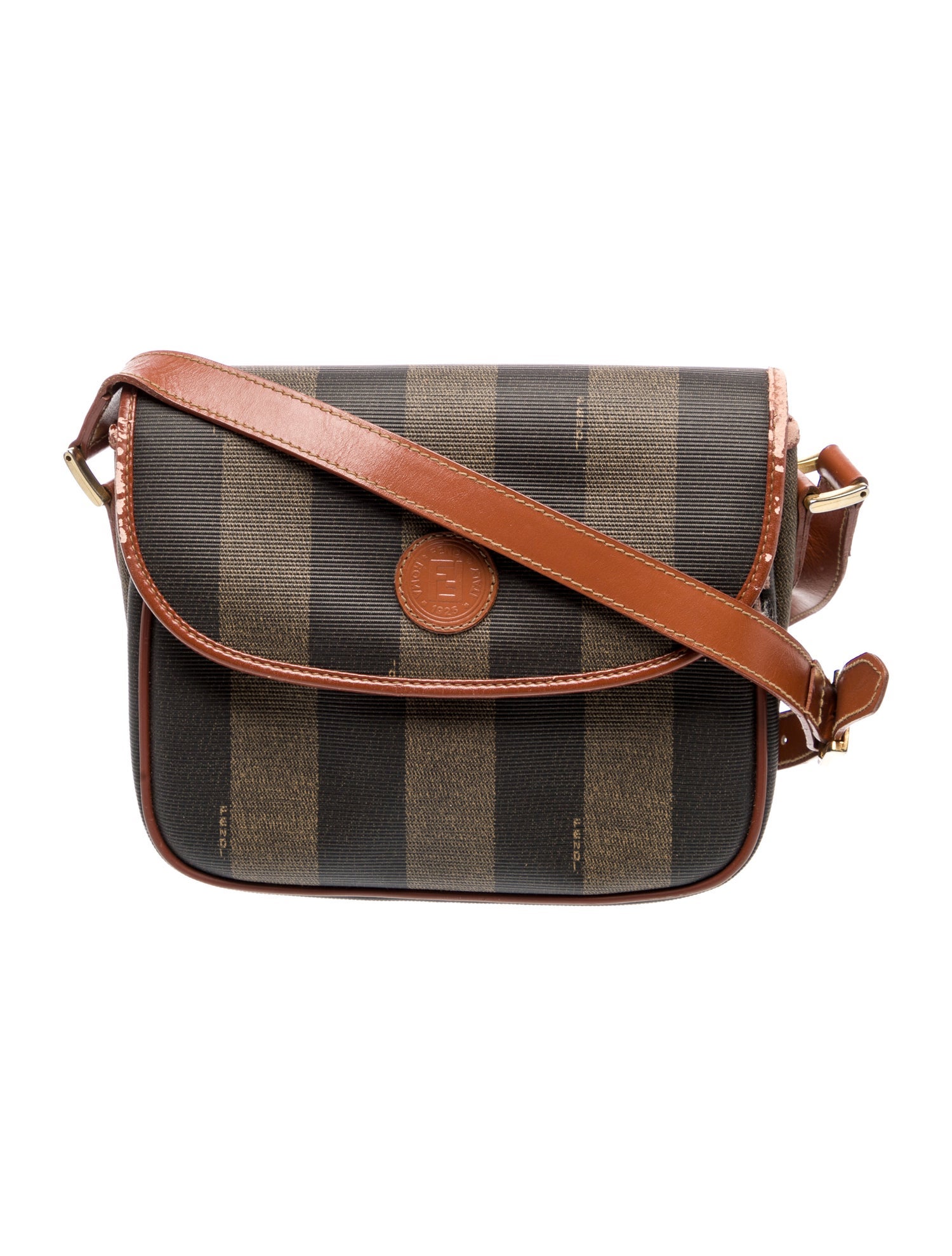 Fendi Pequin Vintage Vintage