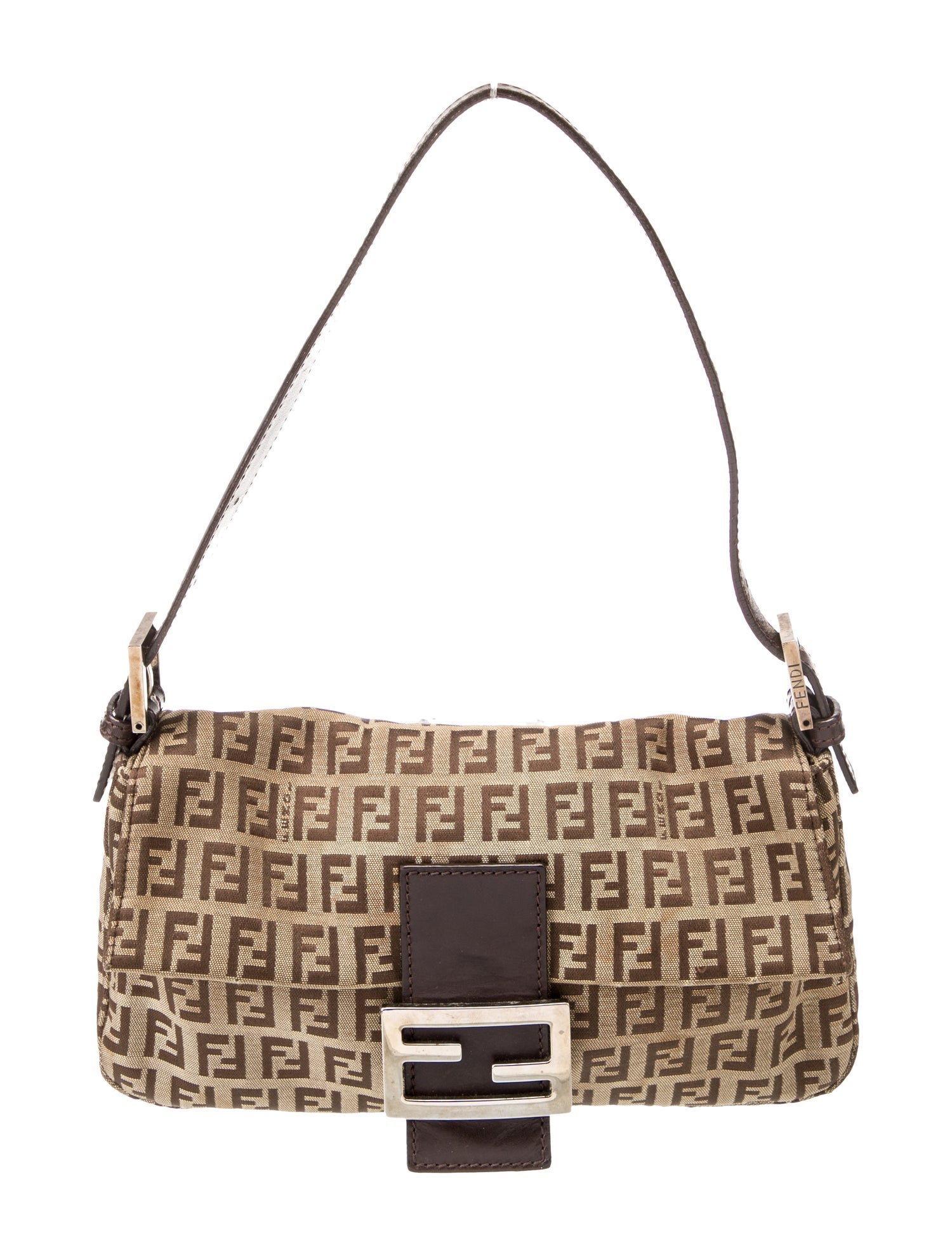 Fendi Zucchino FF Baguette Vintage