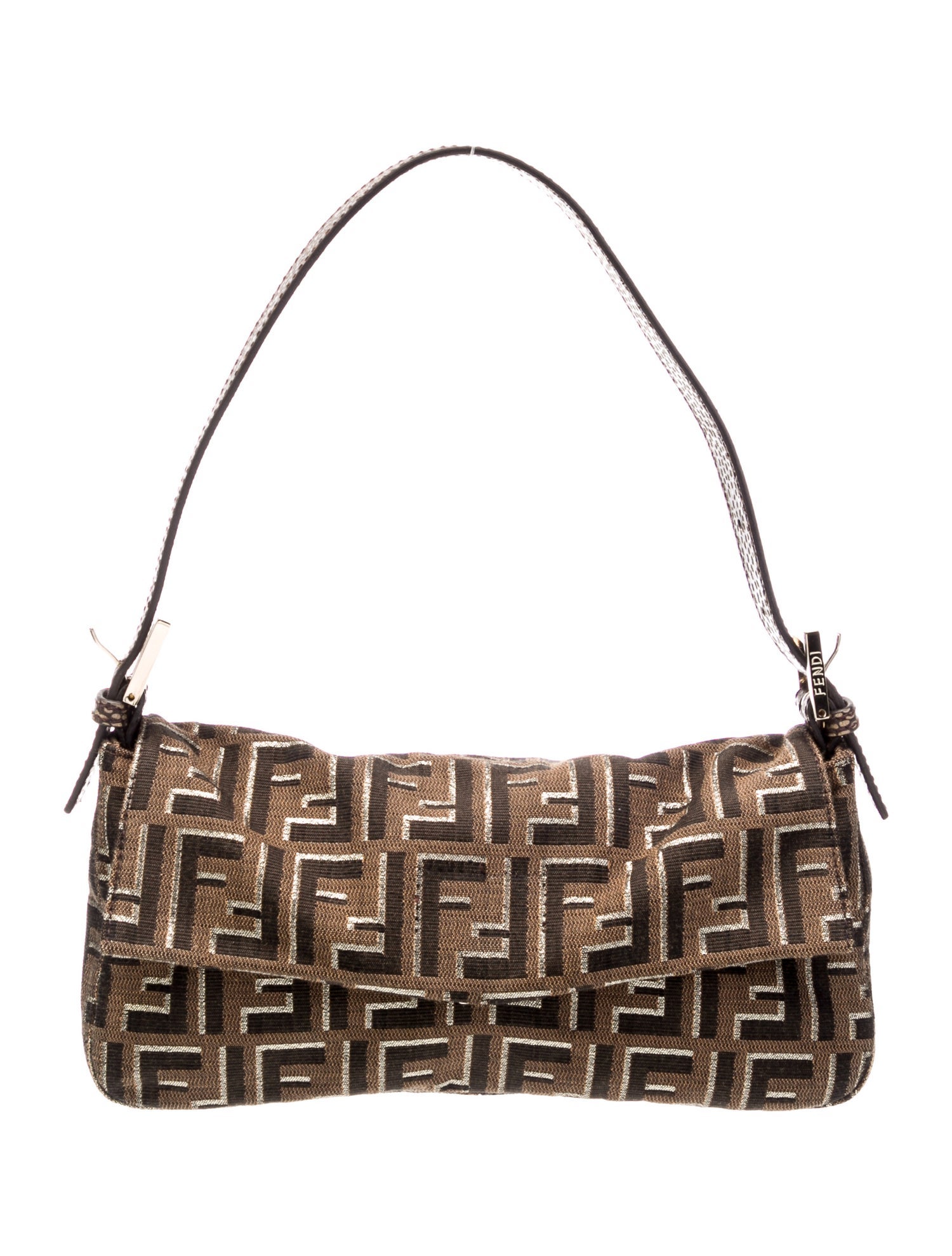 Fendi Zucca FF Shoulder Bag