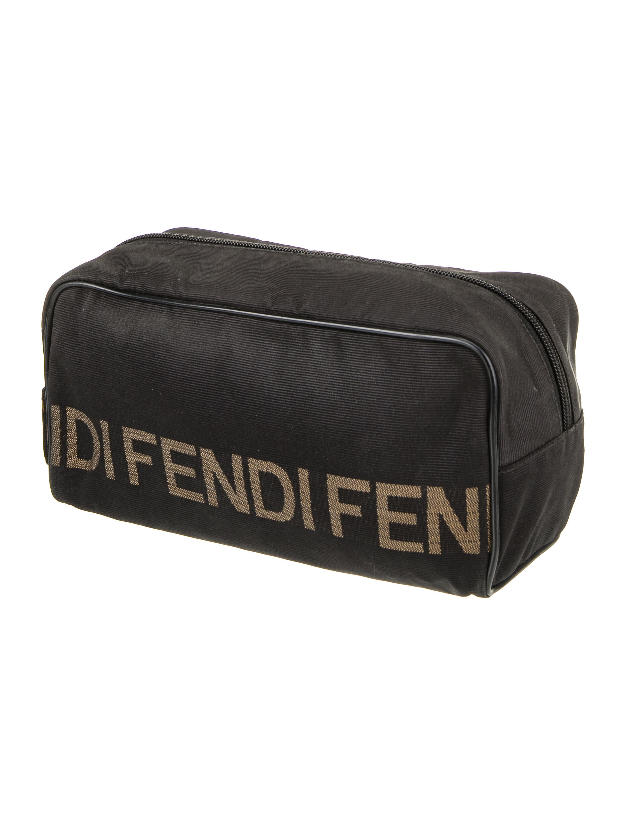 Fendi Nylon Logo Dopp Kit Toiletry Bag