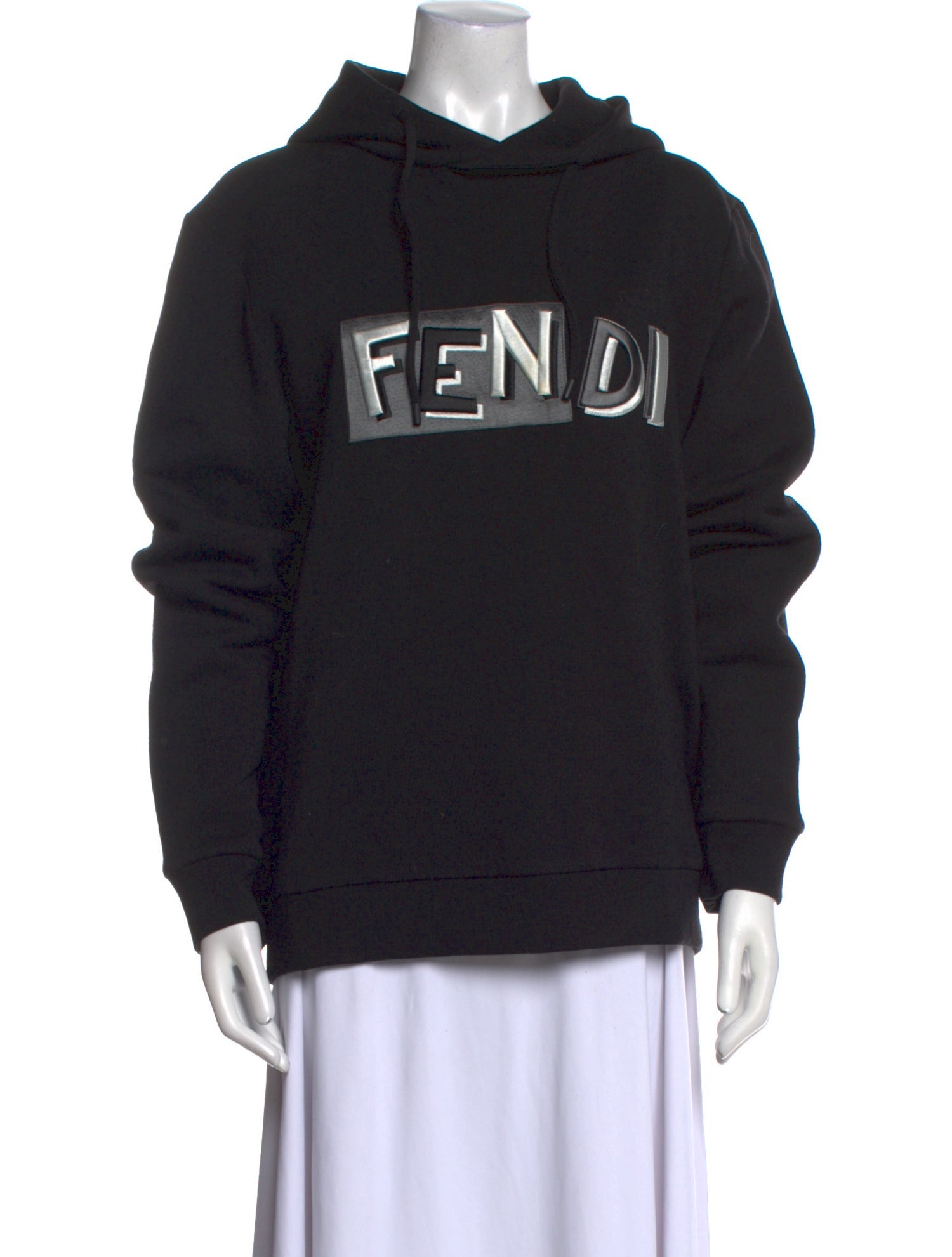 Fendi Wool Graphic Print Sweatshirt