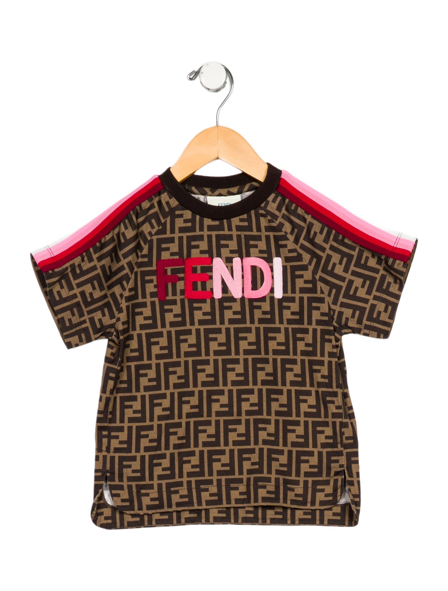 Fendi Fendi Girls' Monogram Print Shirt
