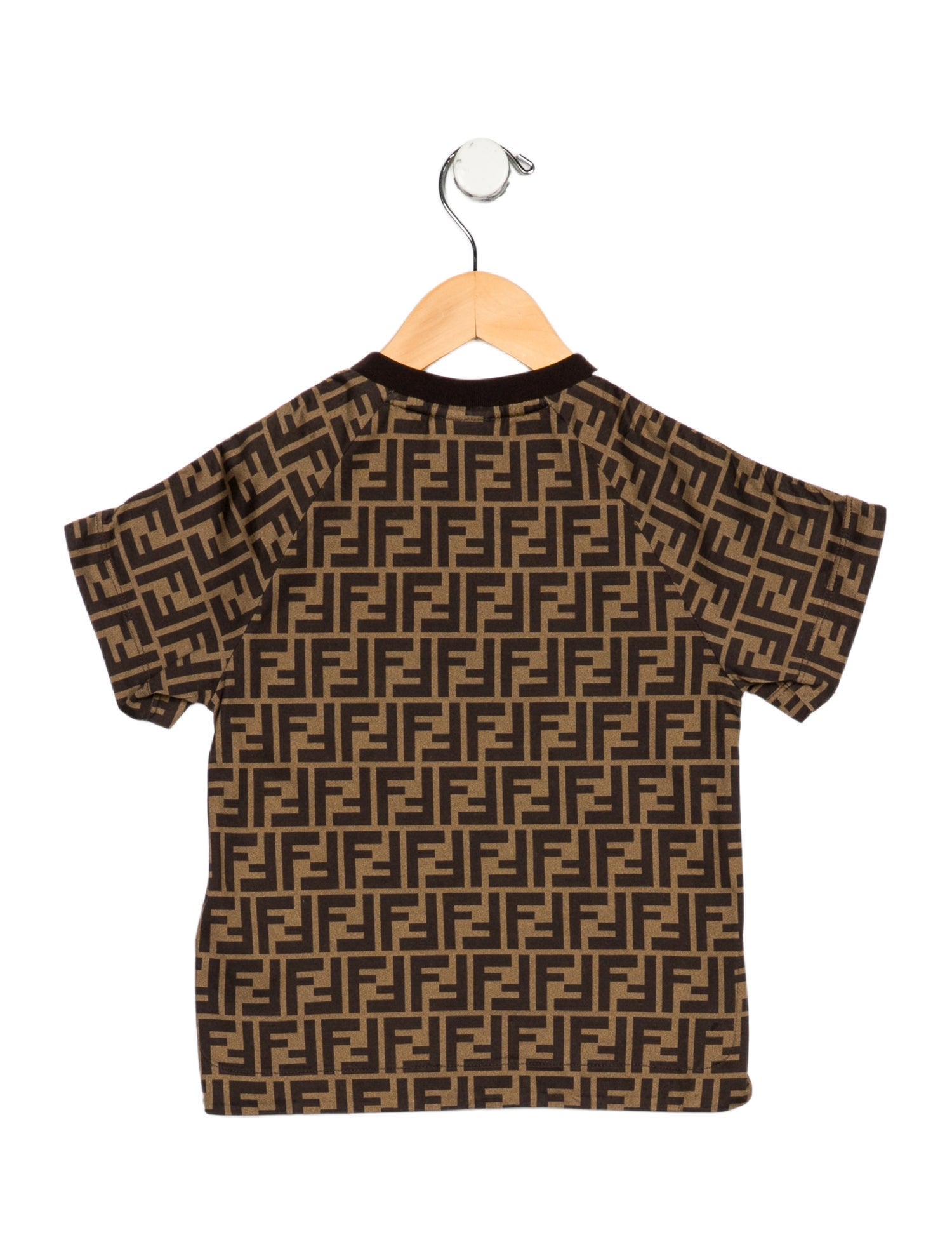 Fendi Fendi Girls' Monogram Print Shirt