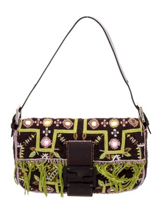 Fendi Canvas Baguette