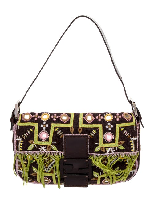 Fendi Canvas Baguette