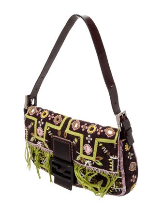 Fendi Canvas Baguette