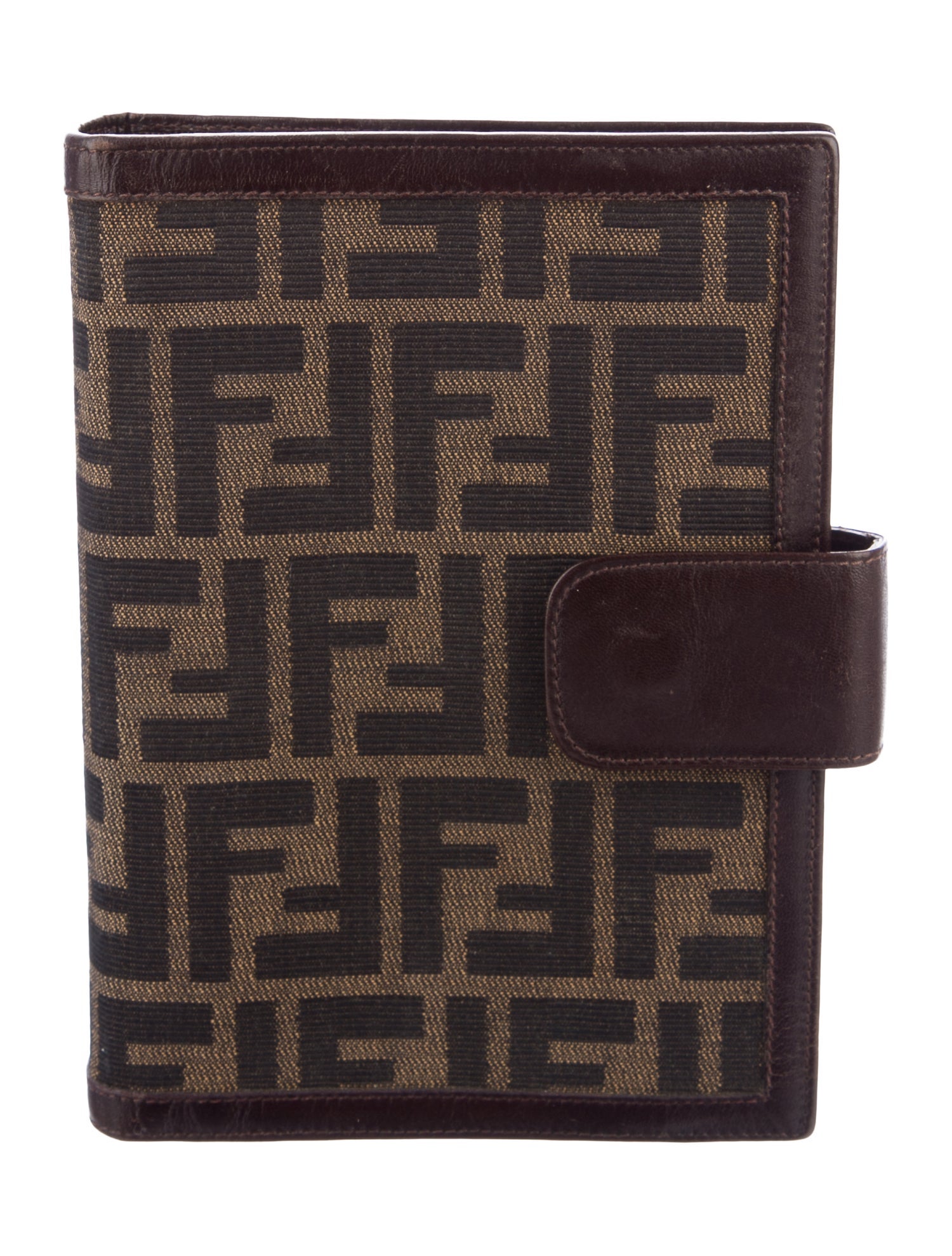 Fendi Vintage Zucca FF Agenda Cover