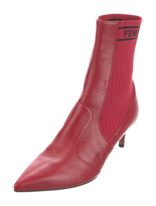 Fendi Signature Logo Sock Boots