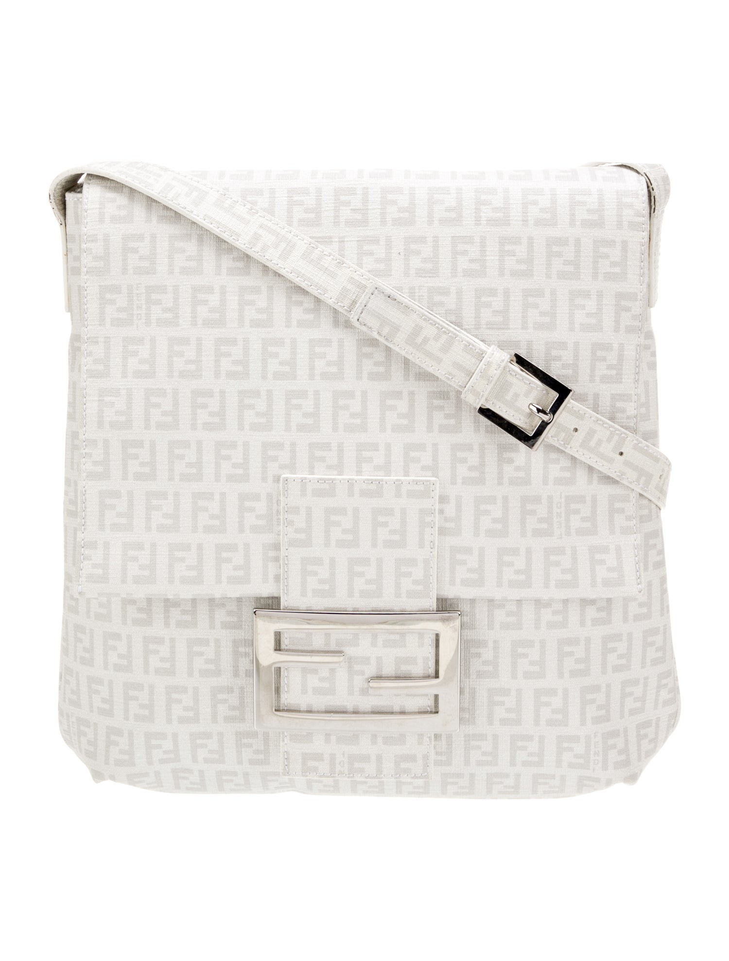 Fendi Zucchino FF Messenger Bag