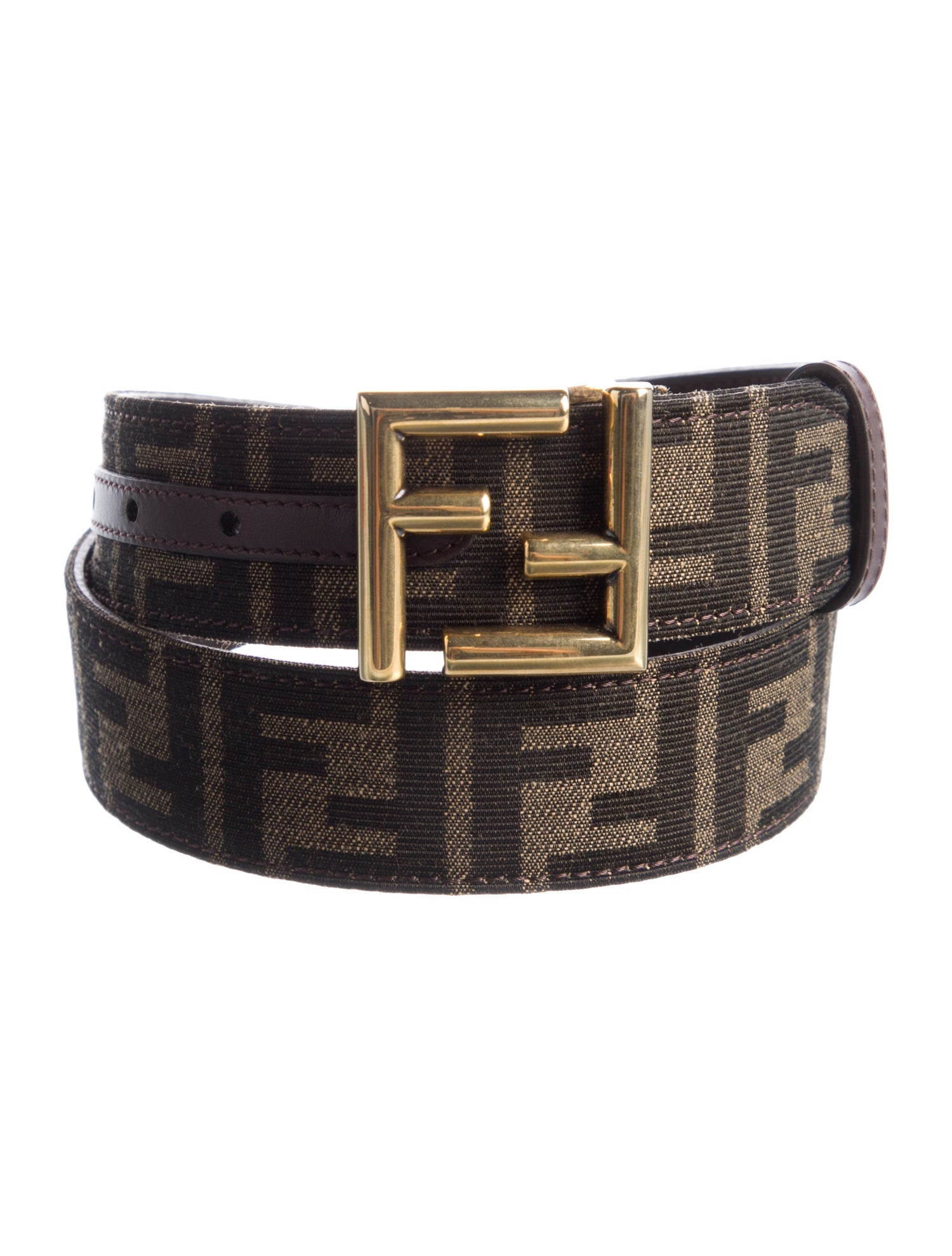 Fendi Zucca FF Logo Belt Kit