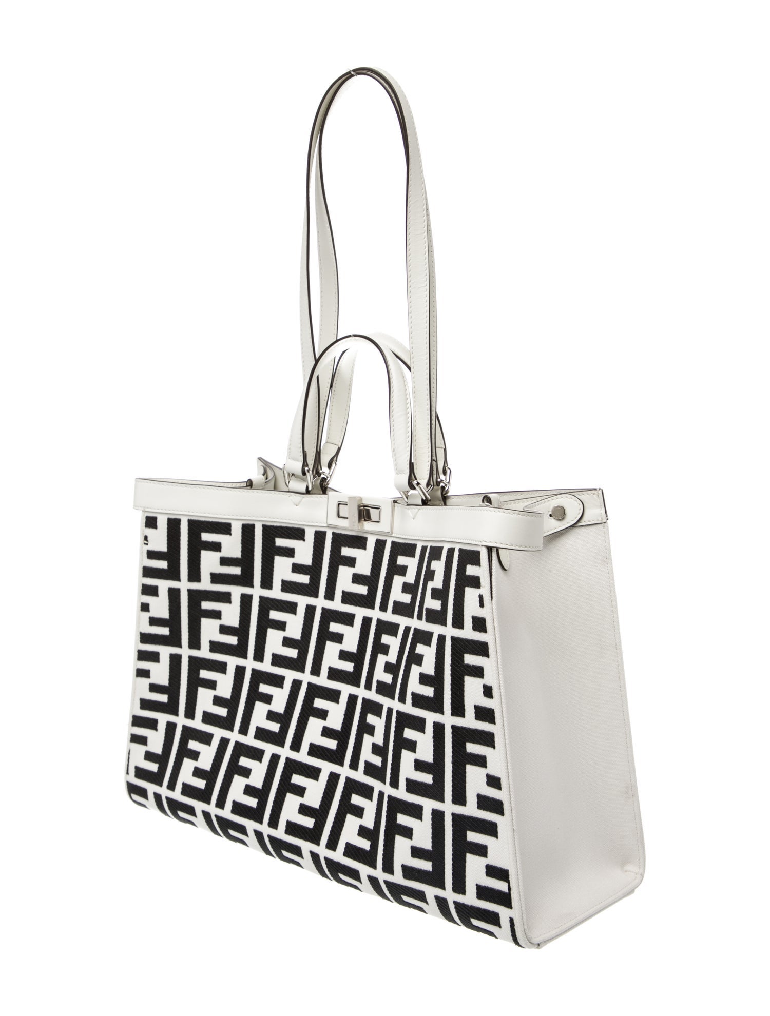 Fendi Canvas Peekaboo