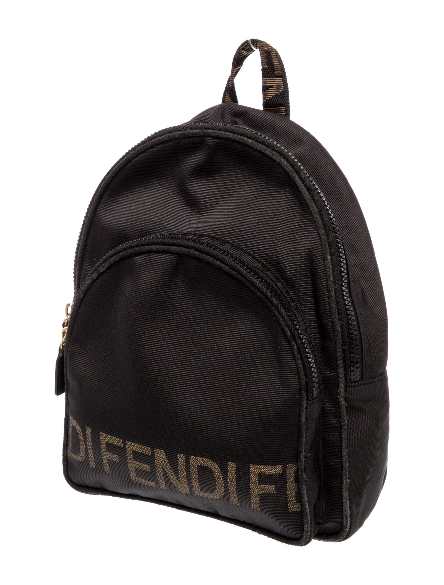 Fendi Nylon Backpack Mini Vintage
