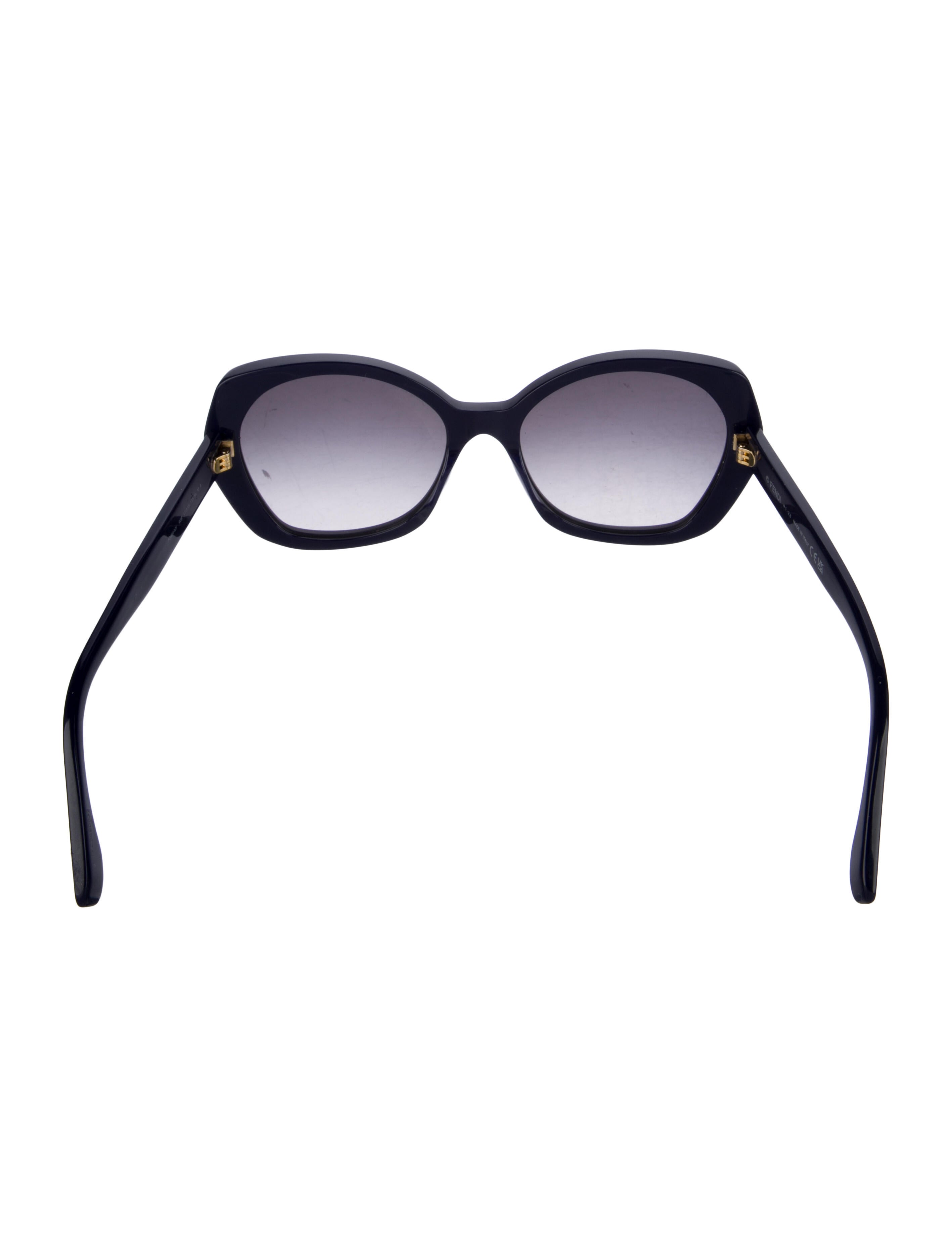 Fendi Oversize Gradient Sunglasses