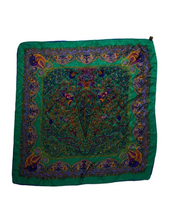 Fendi Silk Zucca FF Logo Scarf