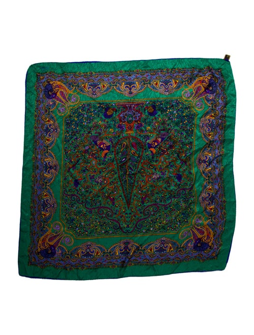 Fendi Silk Zucca FF Logo Scarf