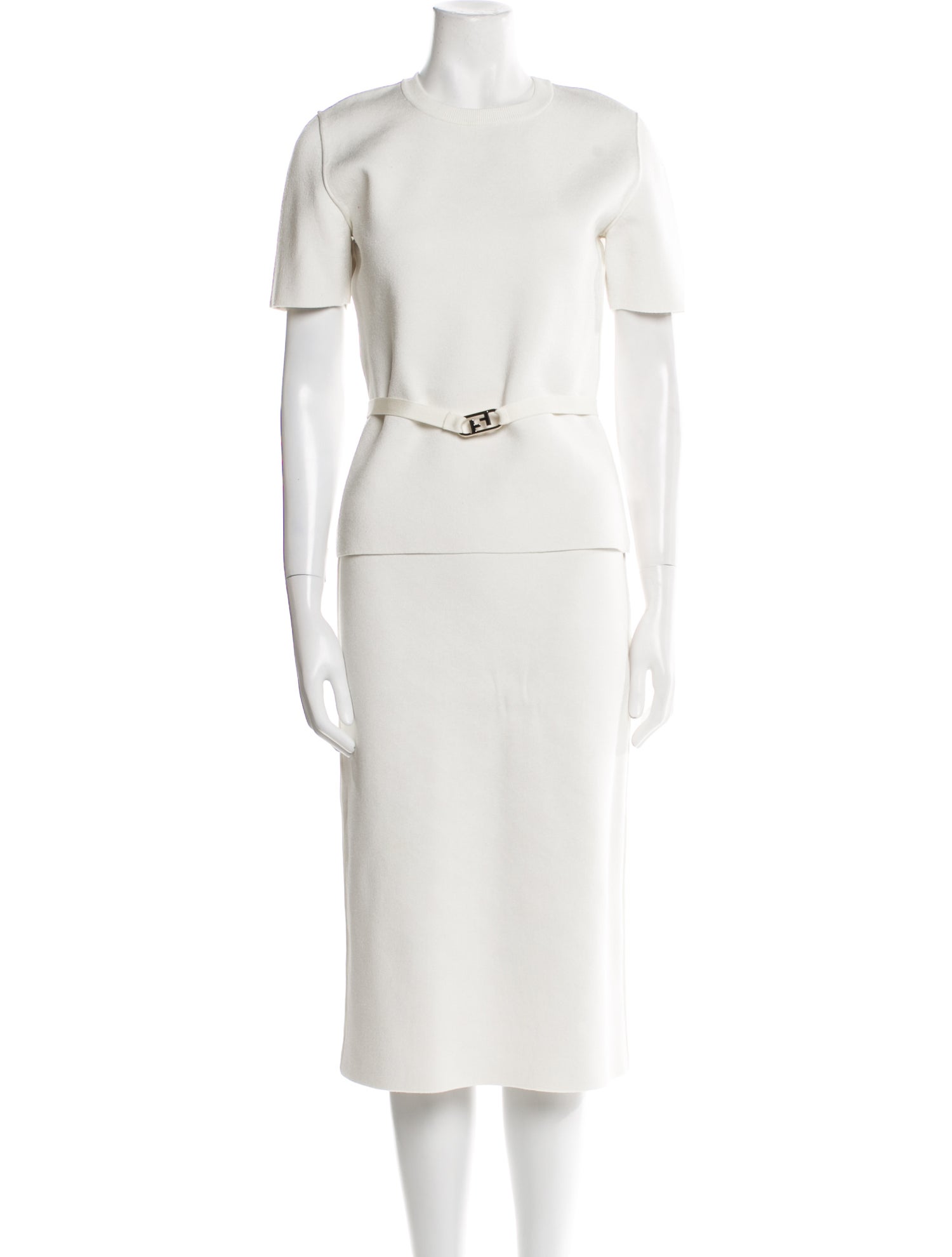 Fendi Wool Skirt Set