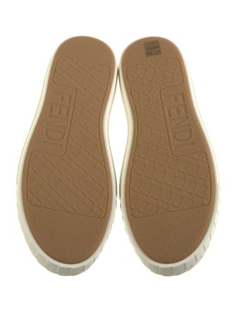 Fendi Zucca FF Logo Canvas Sneakers