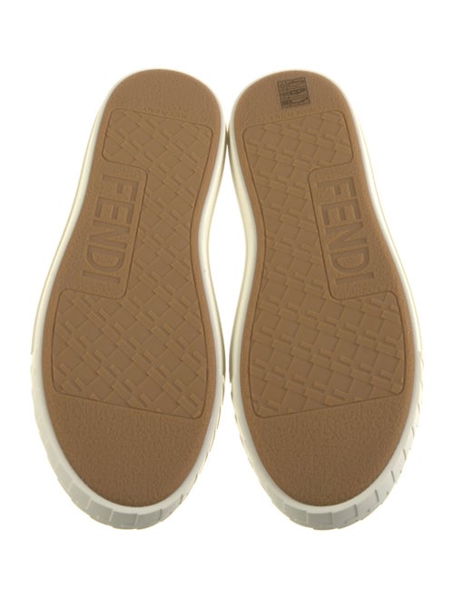 Fendi Zucca FF Logo Canvas Sneakers